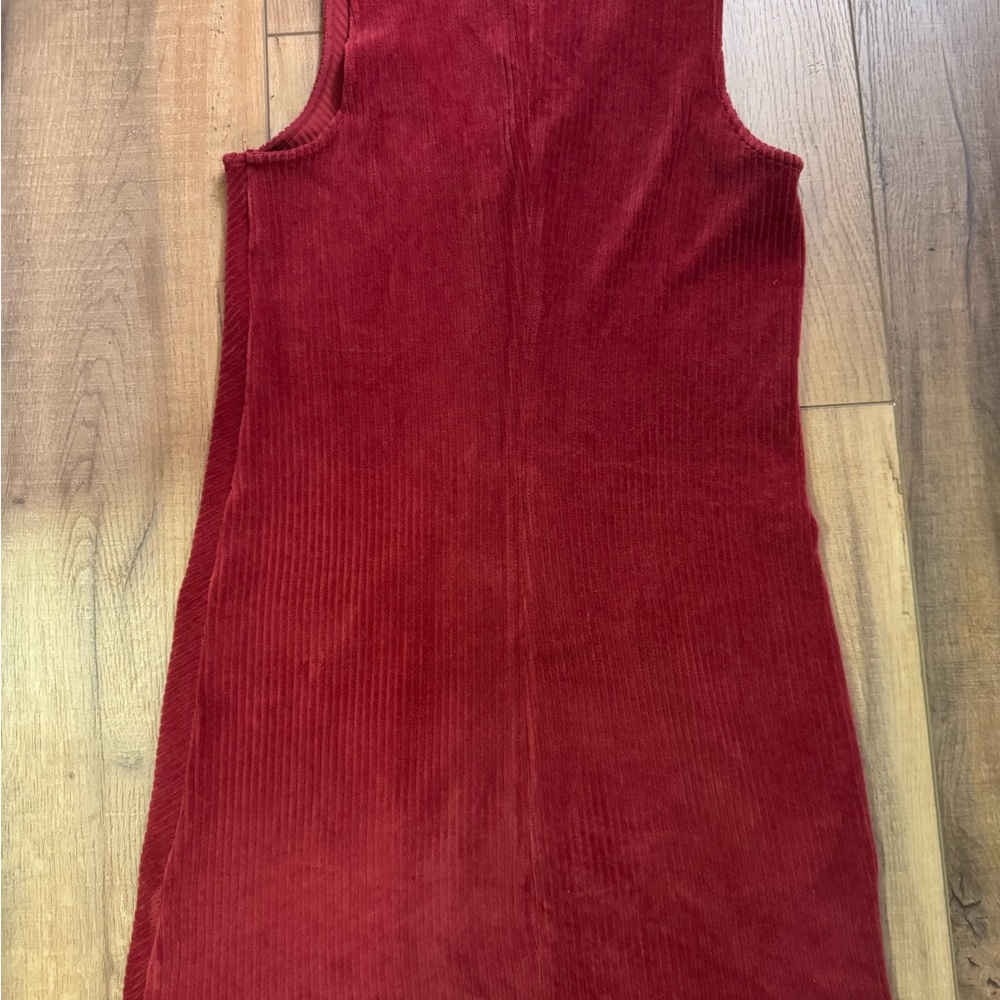 Marine Layer Ribbed Jumper in Brick Red - Size Small - Picture 3 of 3